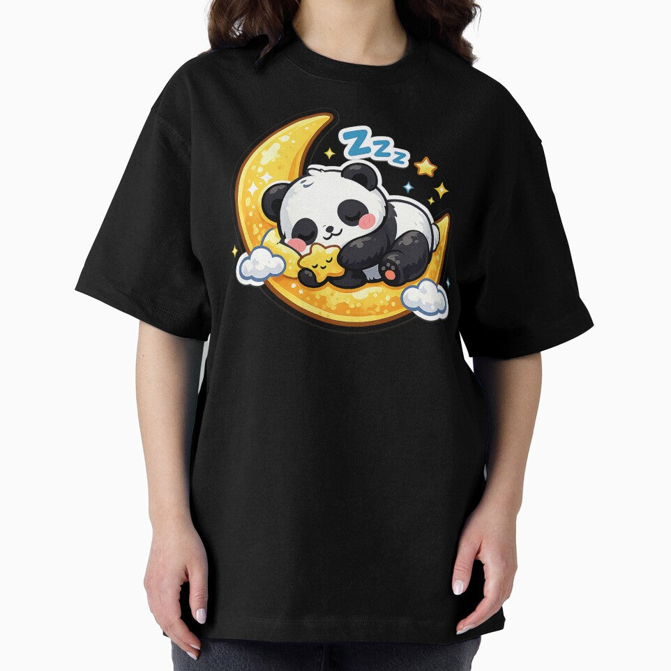 Cute Kawaii Panda, Cute Kawaii Sleeping Panda by graphic-genie
