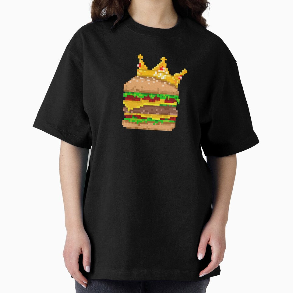 Pixel King of Burger by Si Pakne