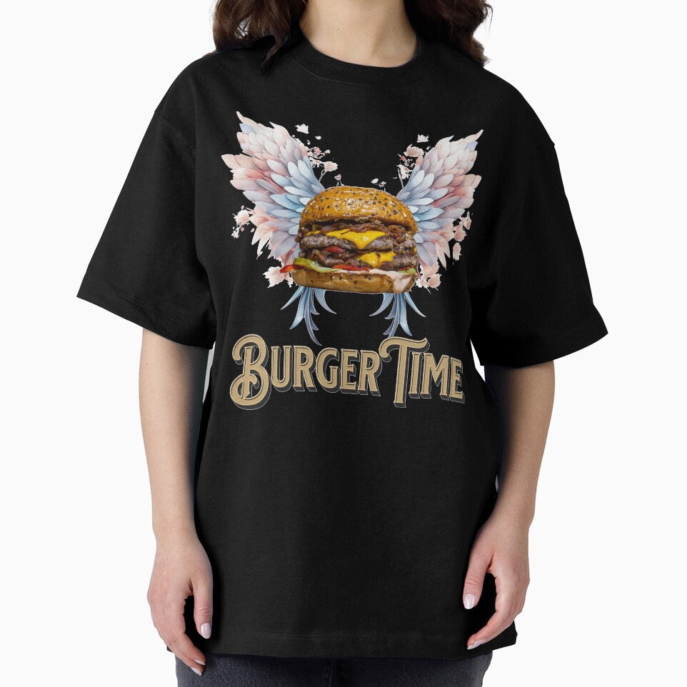Flaying Burger time by dudart-shop