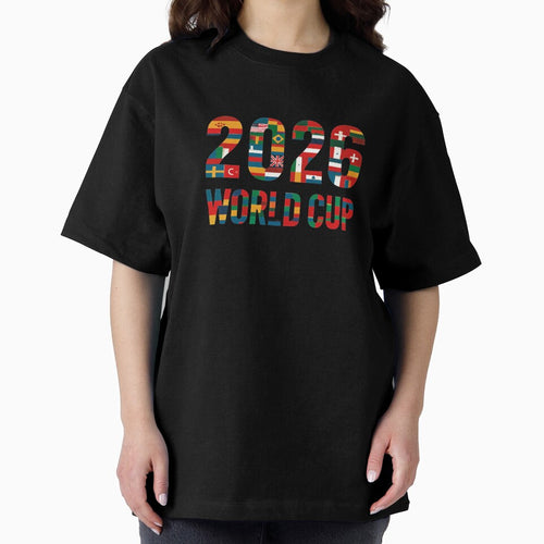 2026 World Cup Flags Typography by Khadigadesings