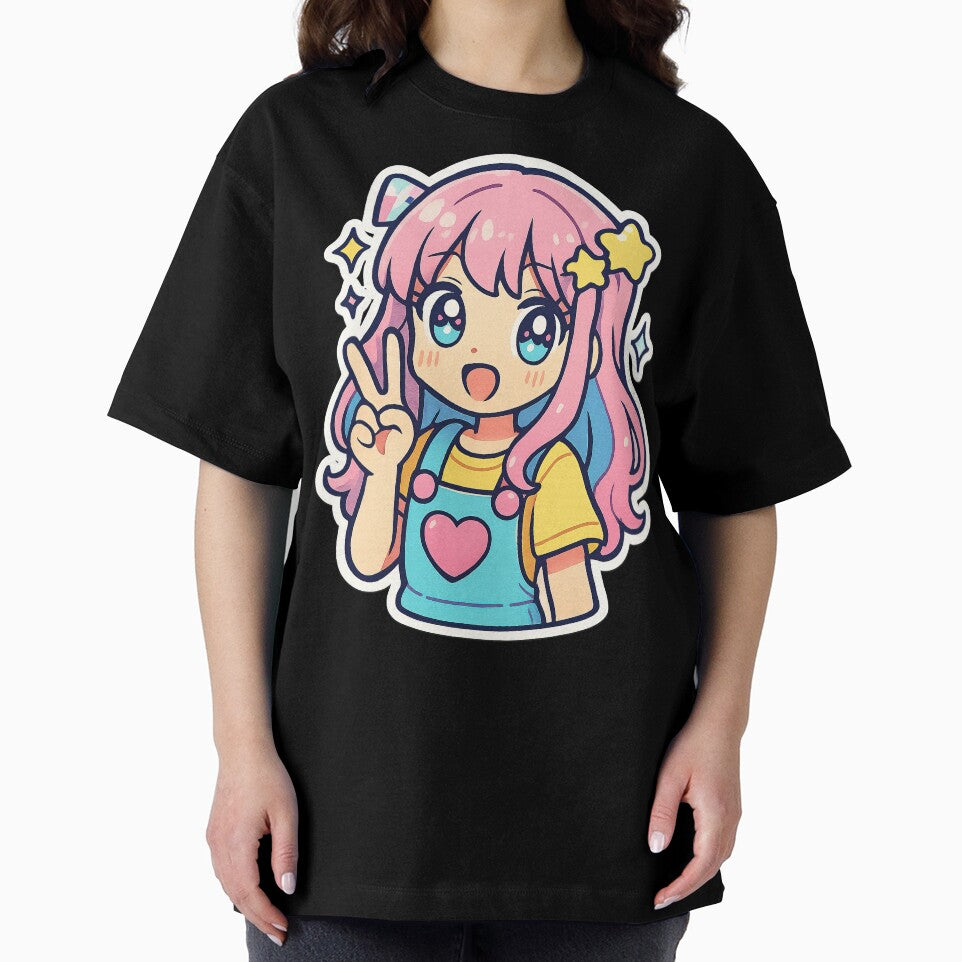 Kawaii Anime Girl, Y2K Aesthetic by graphic-genie
