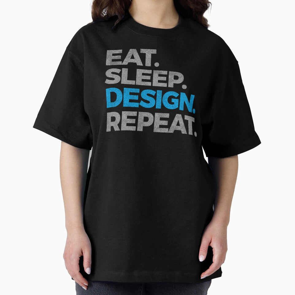 Designer Saying Eat Sleep Design Repeat Funny Designing Life by alenaz
