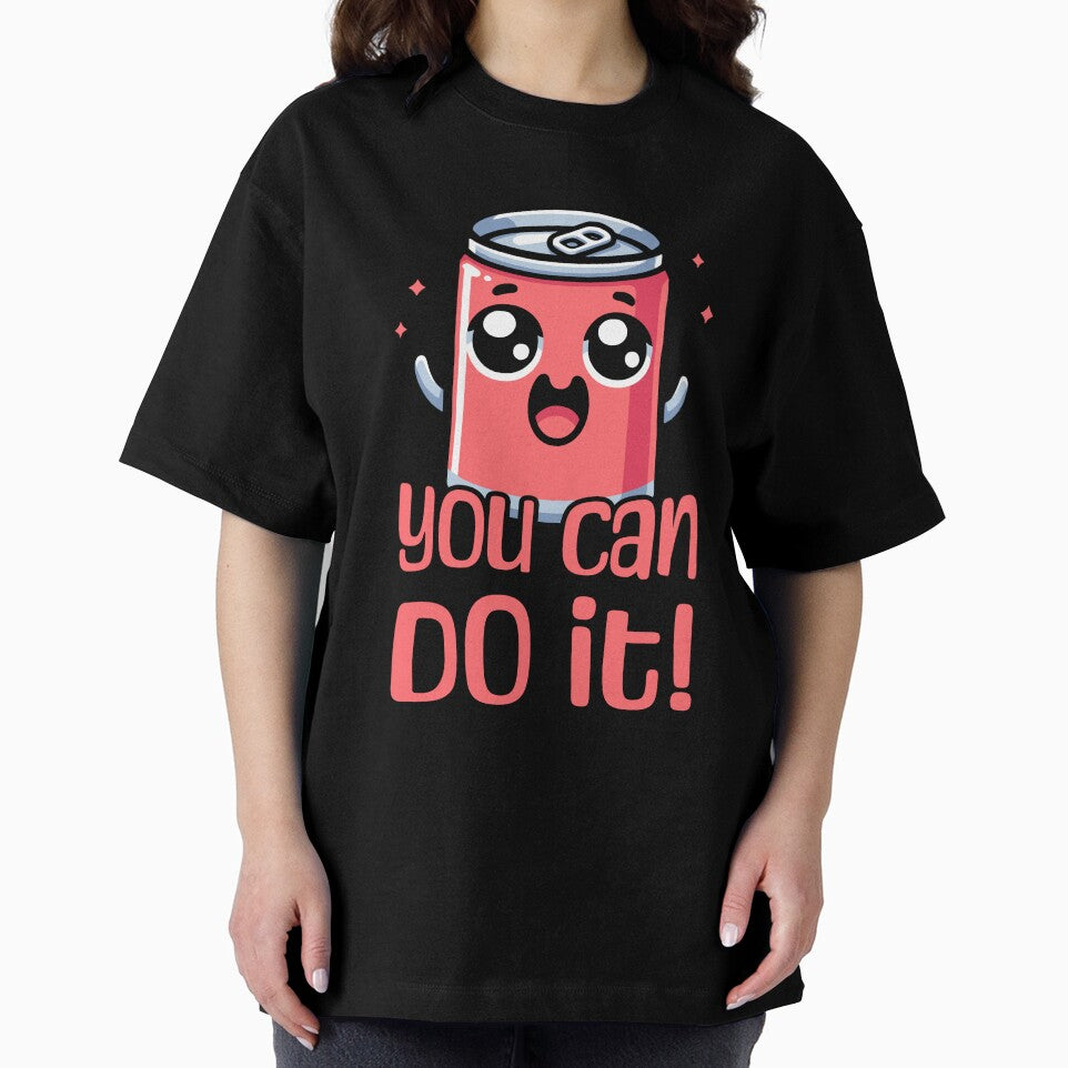 You Can Do It! Cute Soda Can Pun by PMCreative