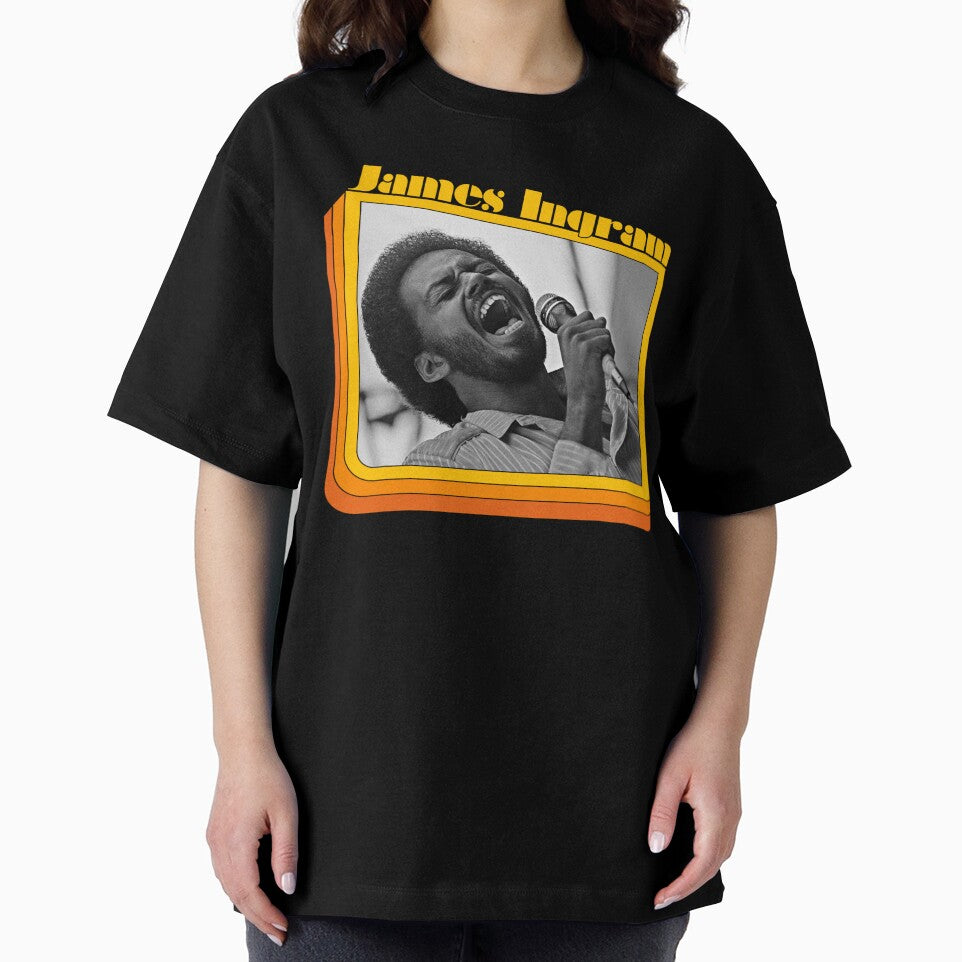 James Ingram - Retro Singer Songwriter 70s Music Fan Design by darklordpug