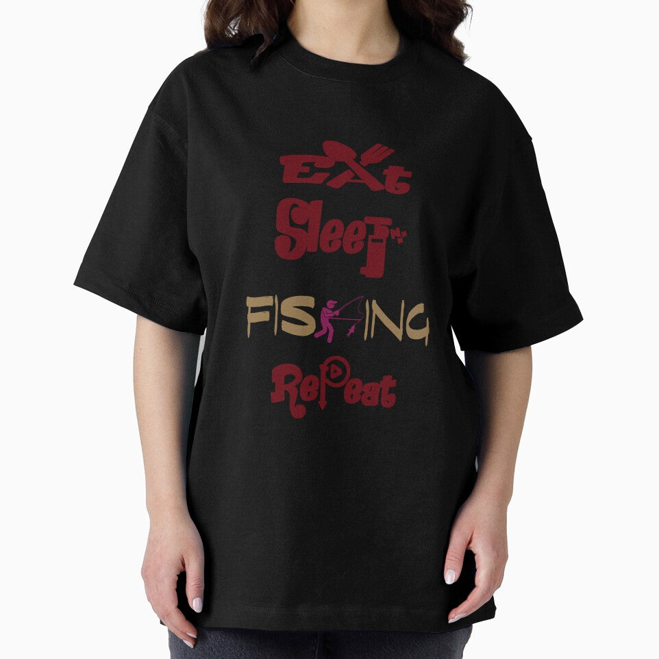 Eat sleep fishing repeat, by Chakilogy