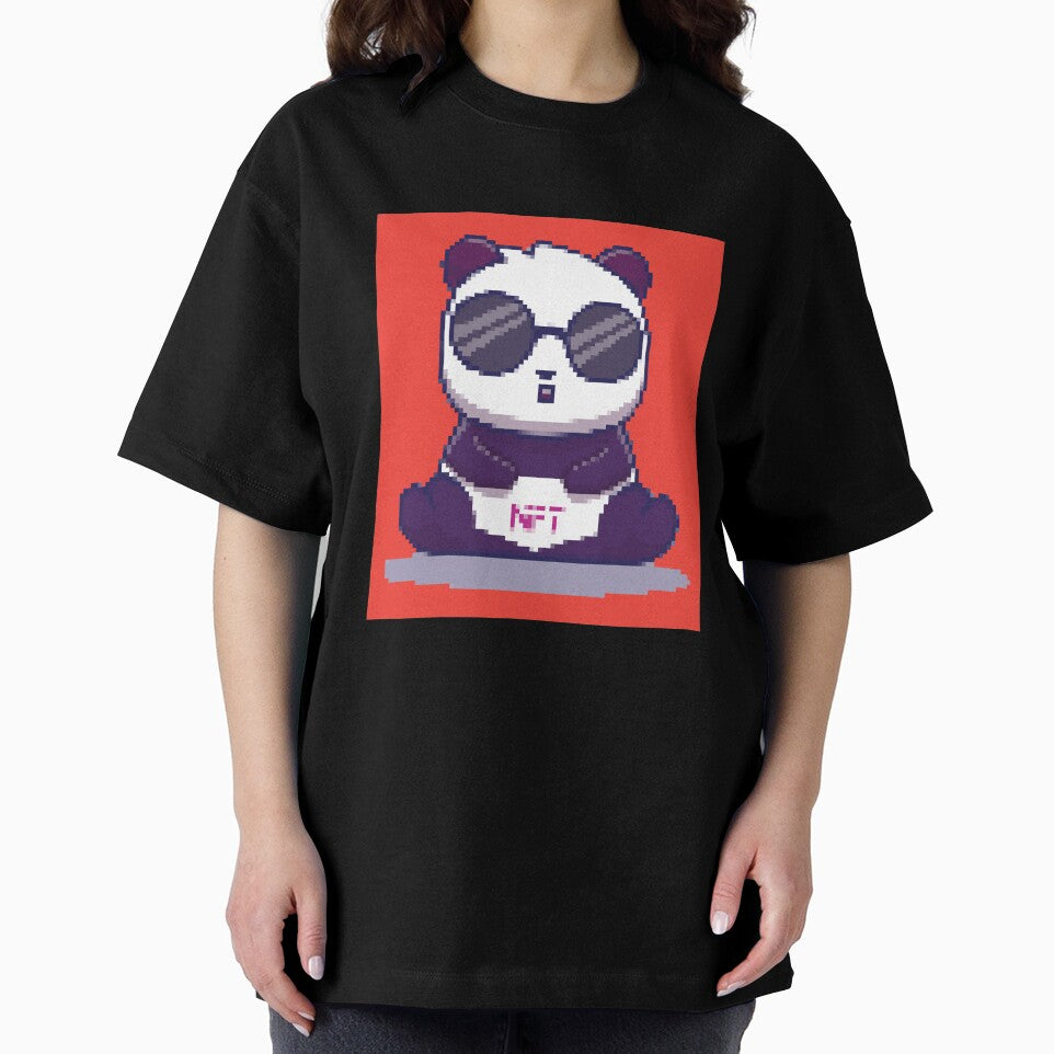 NFT Pixel Panda Art - NFT Crypto art by cruzzcreation