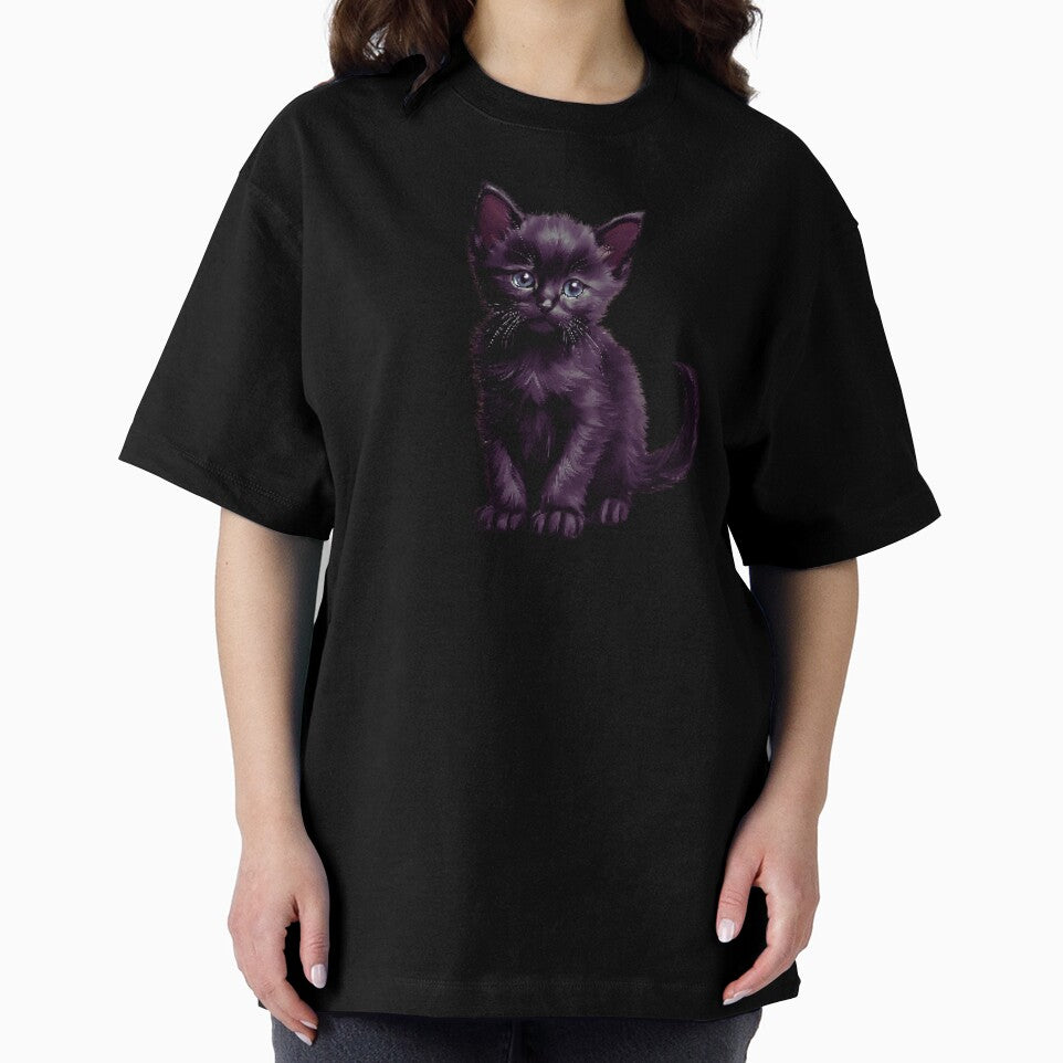 Pixel art blac cat by AlinaMalina24