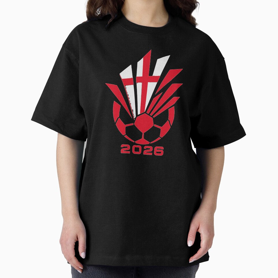 England Soccer 2026 Cross Burst Emblem by Flower Magic