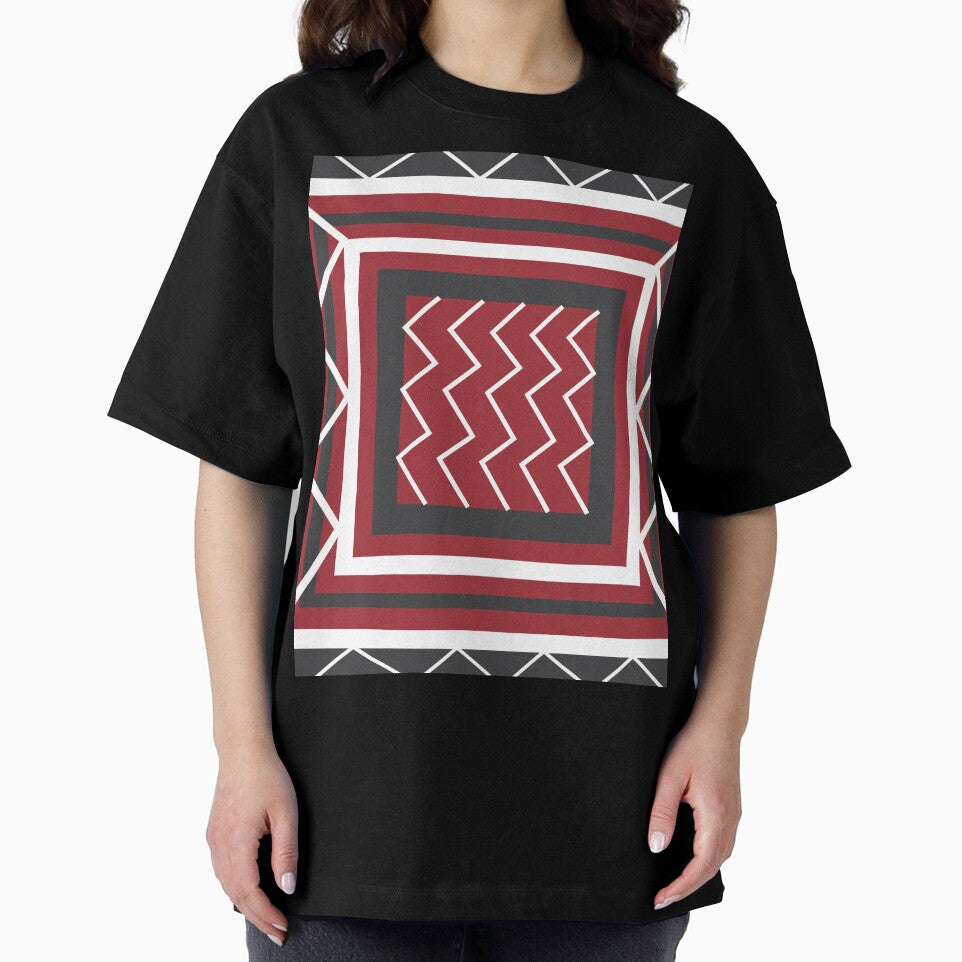 Mid Century Modern Geometric Pattern by Nisha Prabhu
