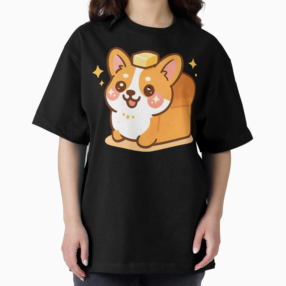 Cute Kawaii Corgi, Bread Loaf Corgi, Kawaii Corgi by graphic-genie