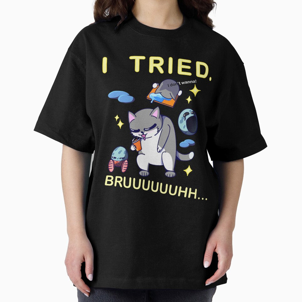 Lazy Cat Meme. I Tried! Bruuhh.. by YKIT
