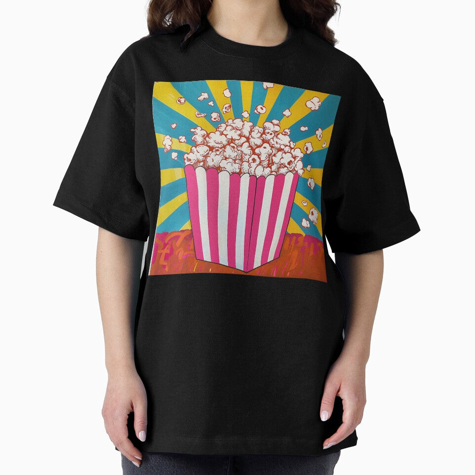 Movie Popcorn Pop Art 3 by AstroRisq