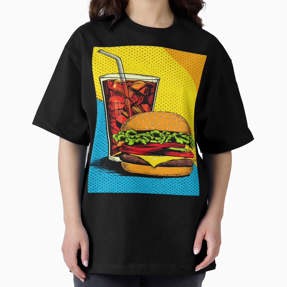 Pop Art Fast Food by NicolasGlowArt