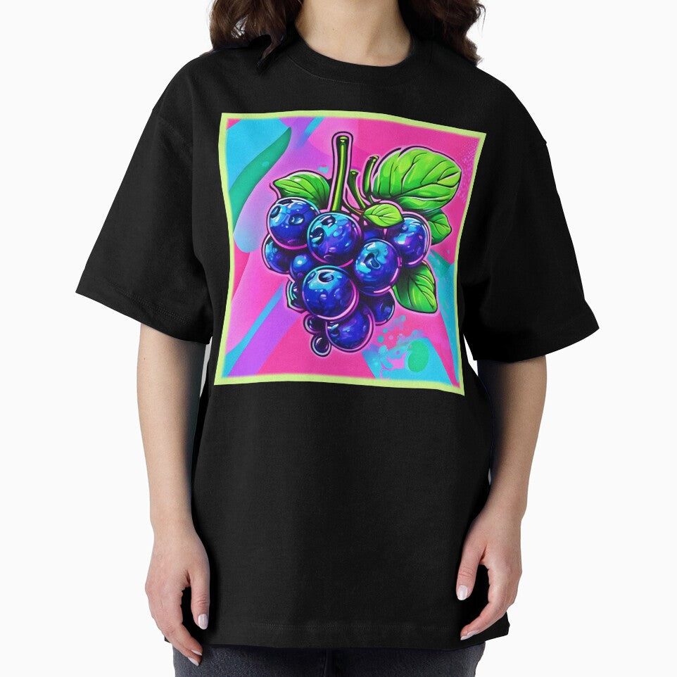 Vibrant Blueberry Artwork by Health And Fitness Posts e-Store