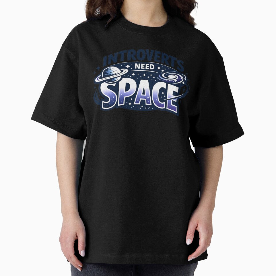 Introverts Need Space Funny Introvert Humor Antisocial Meme Sticker by Nubrixa-Studio