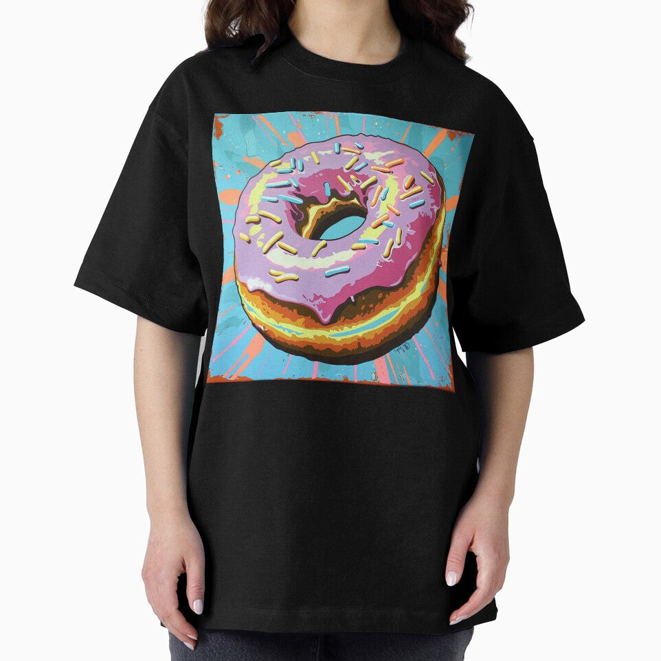 Iced Donut Pop Art 13 by AstroRisq