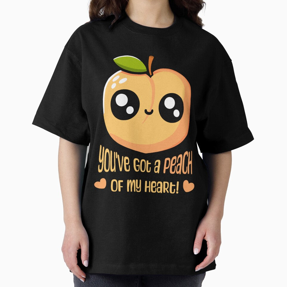 You've Got A Peach Of My Heart! Cute Peach Pun by PMCreative