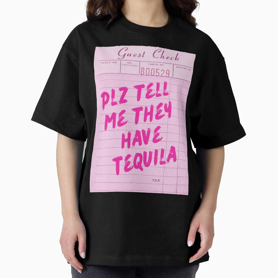 Funny Drinking Quote - Plz Tell Me They Have Tequila by Zaddie A