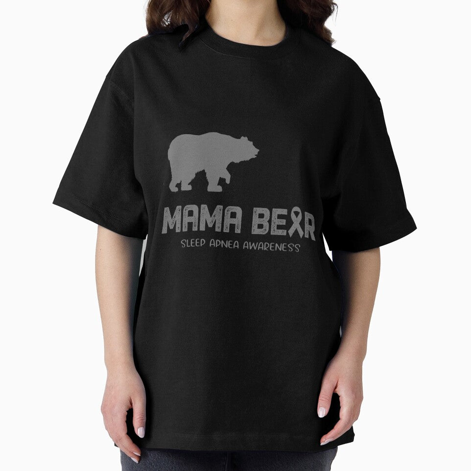 Sleep Apnea Awareness Mama Bear Support Sleep Apnea by Victormoratalla