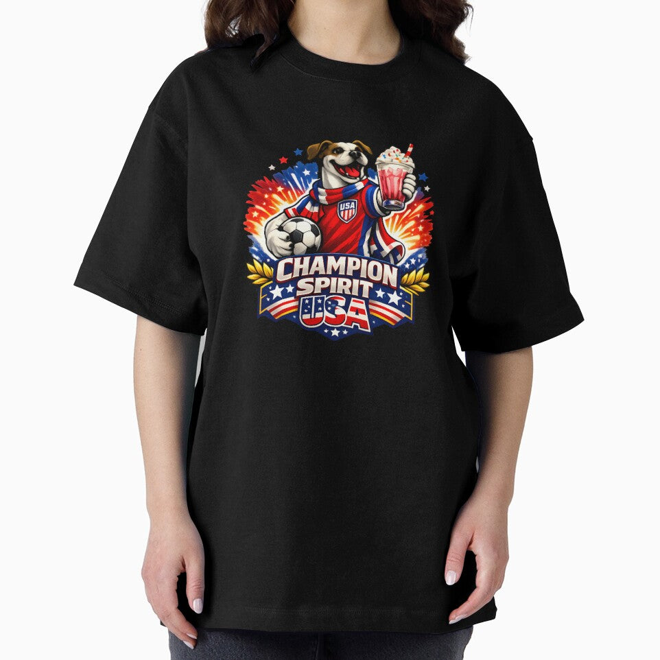 Bulldog Soccer Fan – USA Pride by Fumo-Dolce