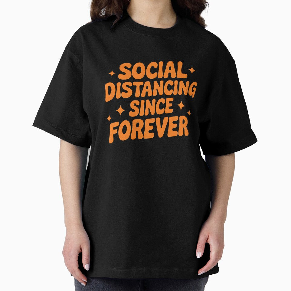 Social Distancing Since Forever – Introvert Humor Design by Evolved Ape