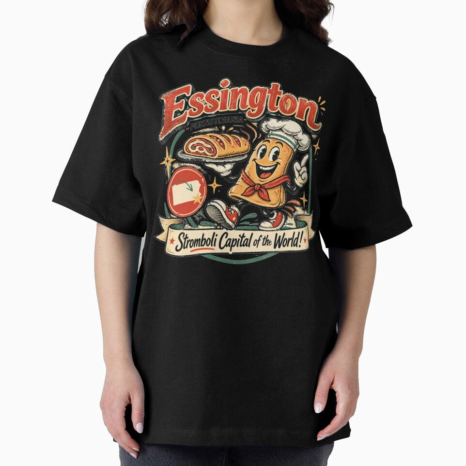 Essington, PA - Stromboli Capital of the World - Vintage Mascot by The Masked Designer