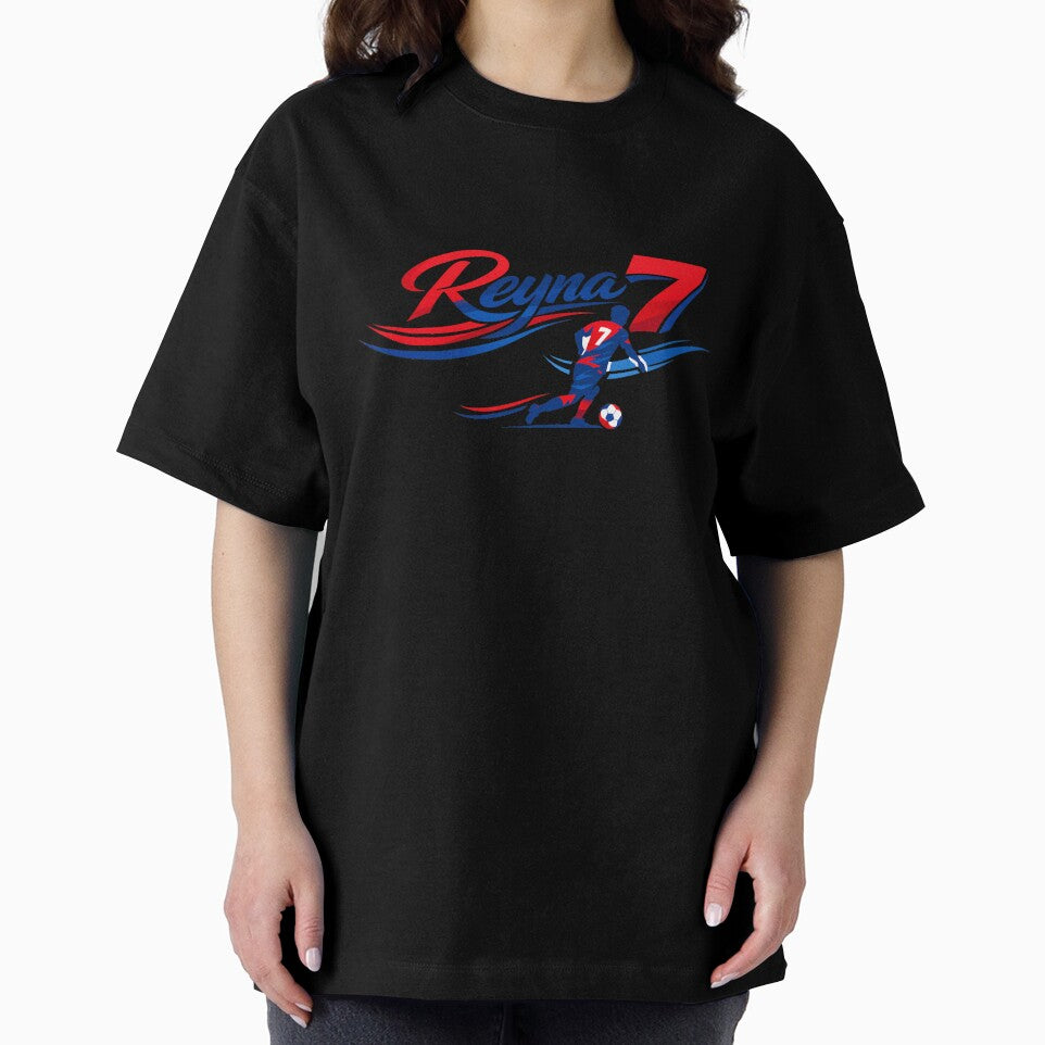 Reyna 7 USA Soccer Creative Player  Stylish Football Art by OliviaHayesArt