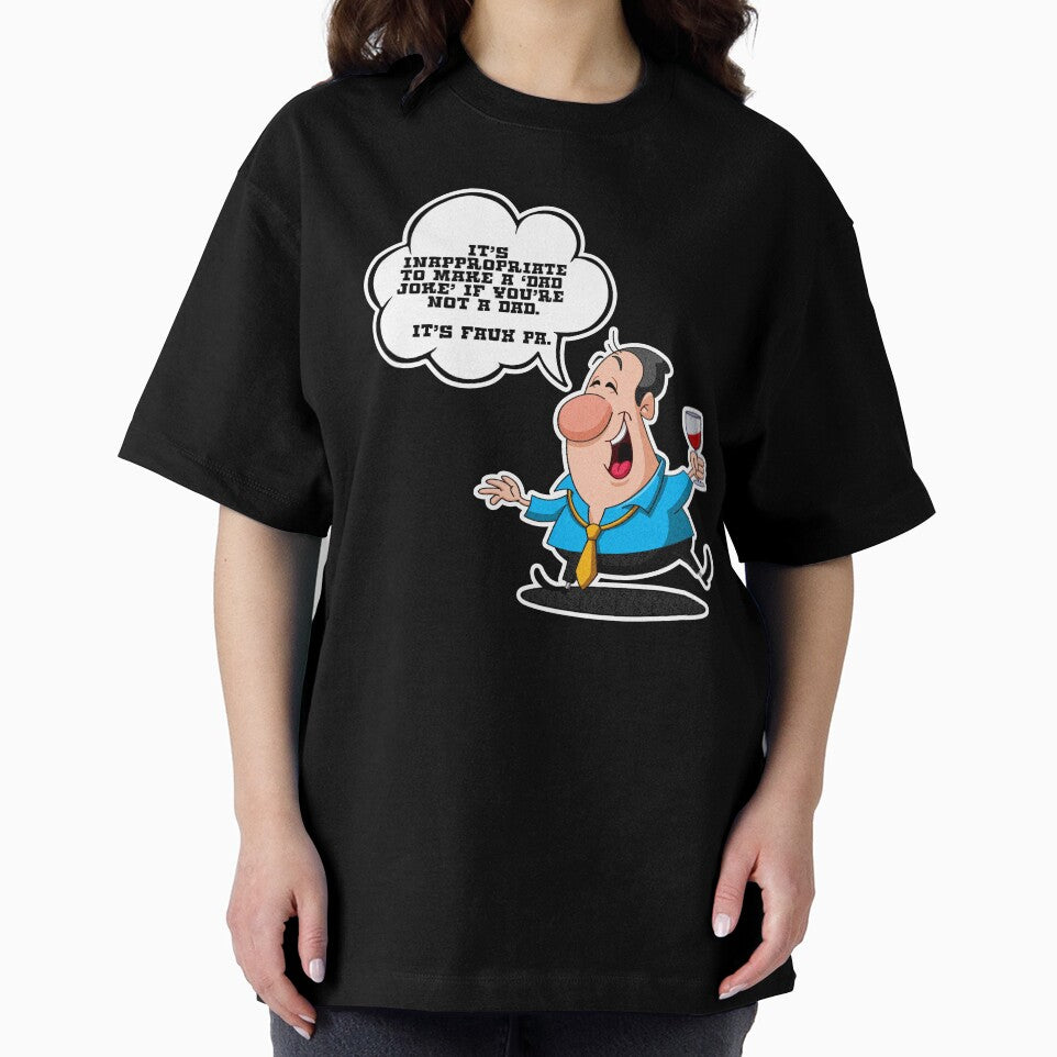 Dad Jokes Collection Dad Joke - It's Faux Pa Gift by TTFMerch