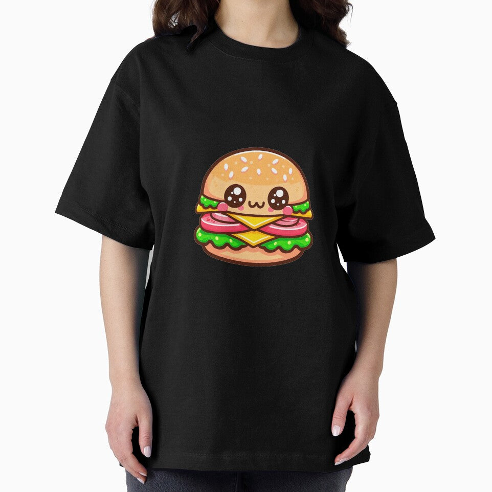 cute kawaii burger by tomamatear