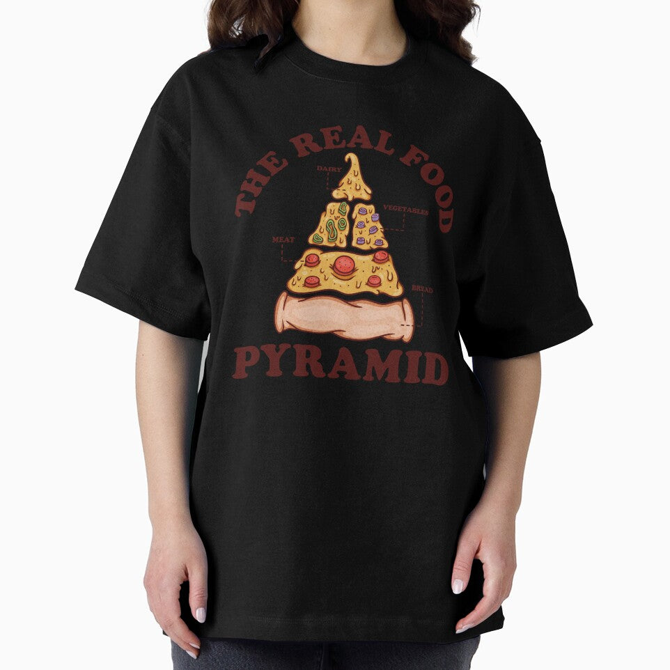 The Real Food Pyramid - Pizza Lover by Buzzworthy Threads