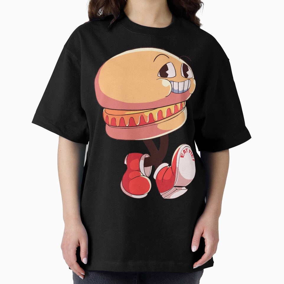 The Mr Happy Burger walk in by sarazabrand