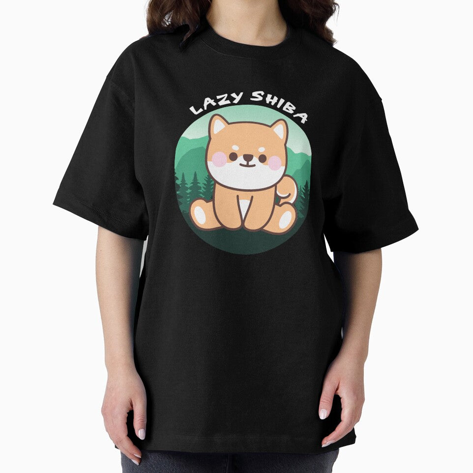 Lazy Shiba by The Love Quill