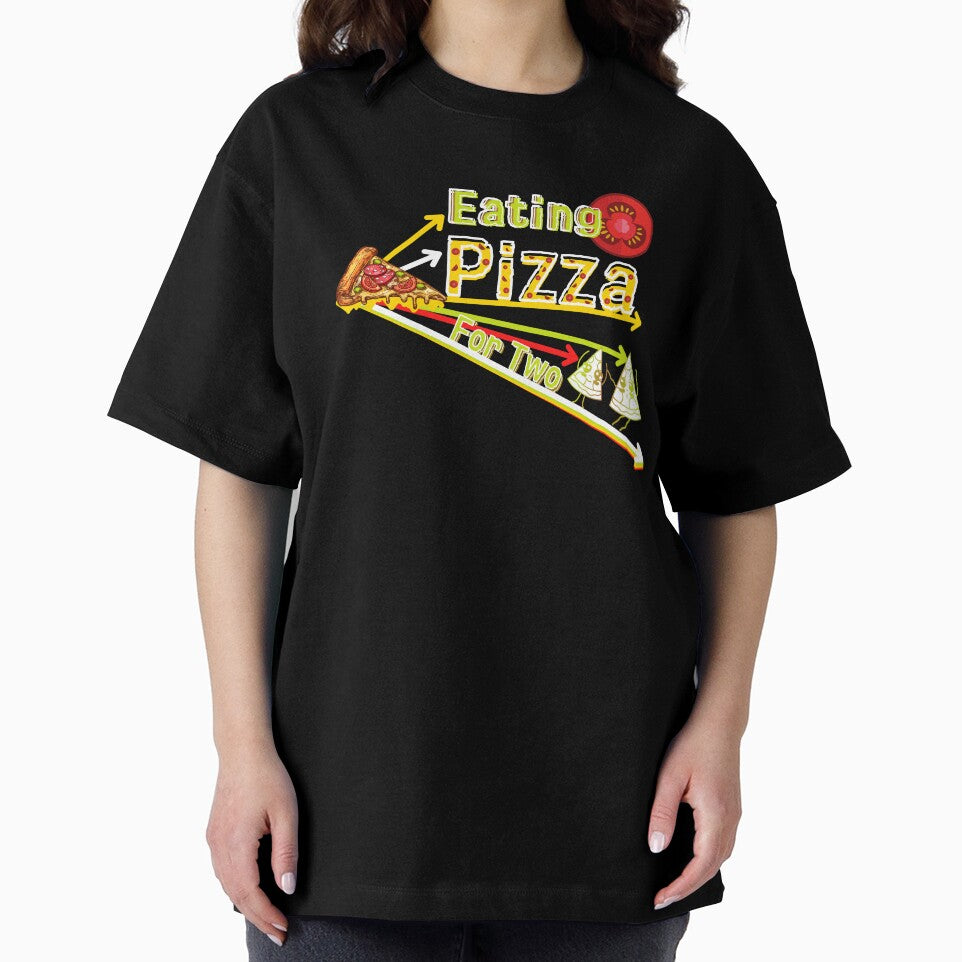 Eating Pizza For Two, For Pizza Lovers by artlaila