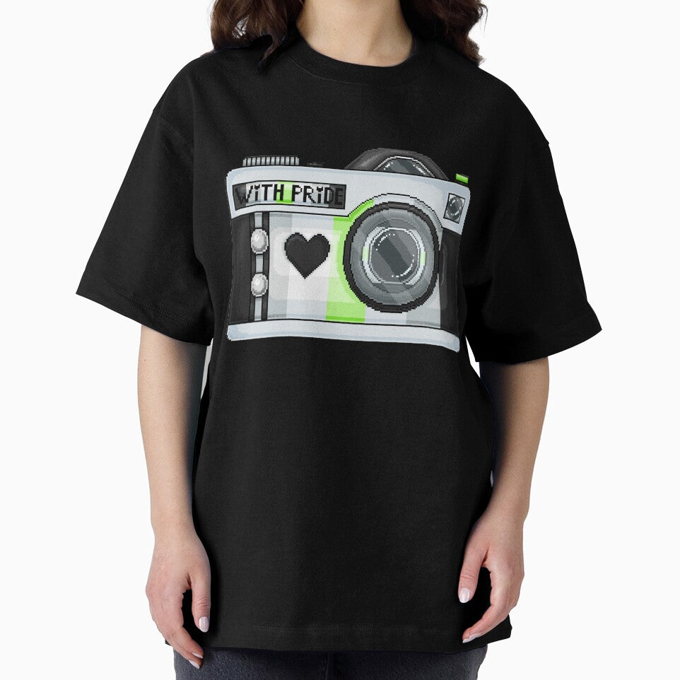 Agender Pride Pixel Camera by MetallicWings15