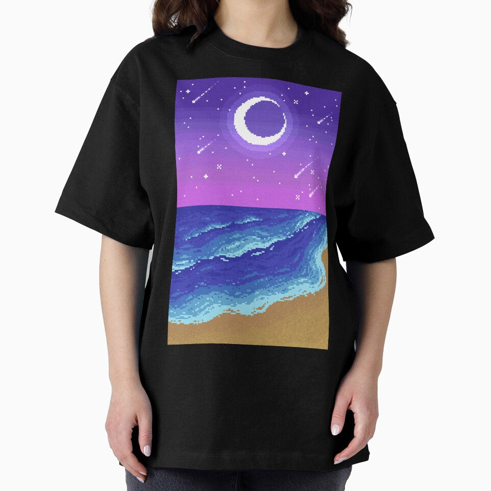 Starry Night on the Beach by MetallicWings15