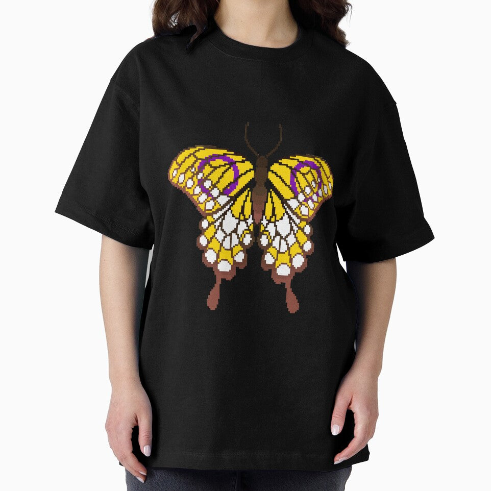 Intersex Pride Butterfly by MetallicWings15