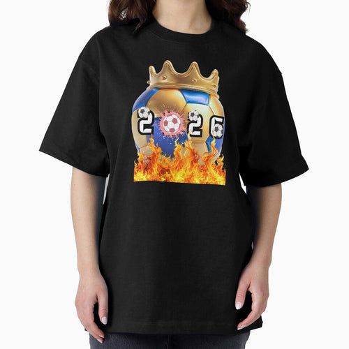 2026 Soccer Champion Crown – Golden Football Fire Trophy Design by Palette _Vibes