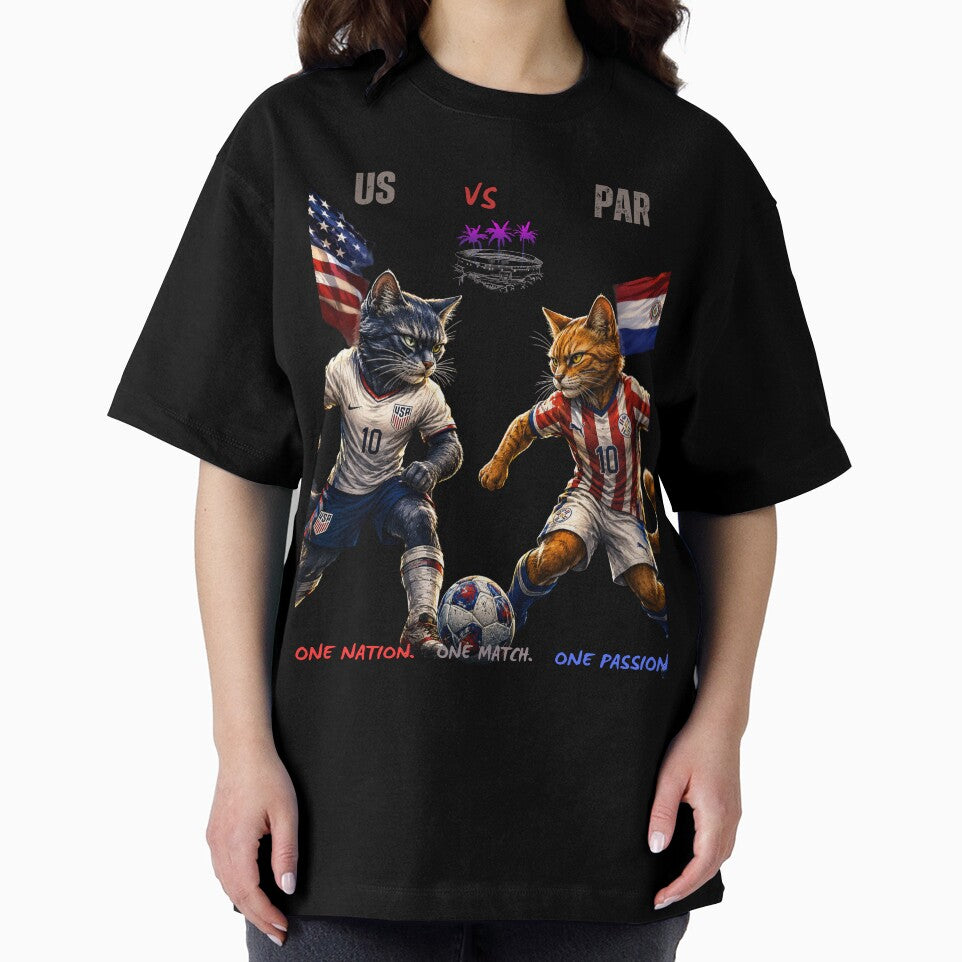 USA vs PARAGUAY Soccer Cats 2026 - Funny Cat  Match by nexargraphics