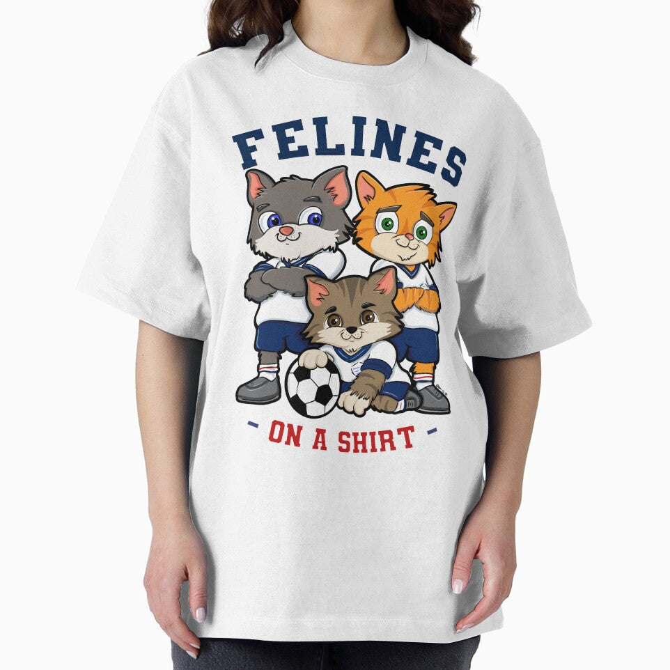 Doug Carter’s Felines on a Shirt by Okse