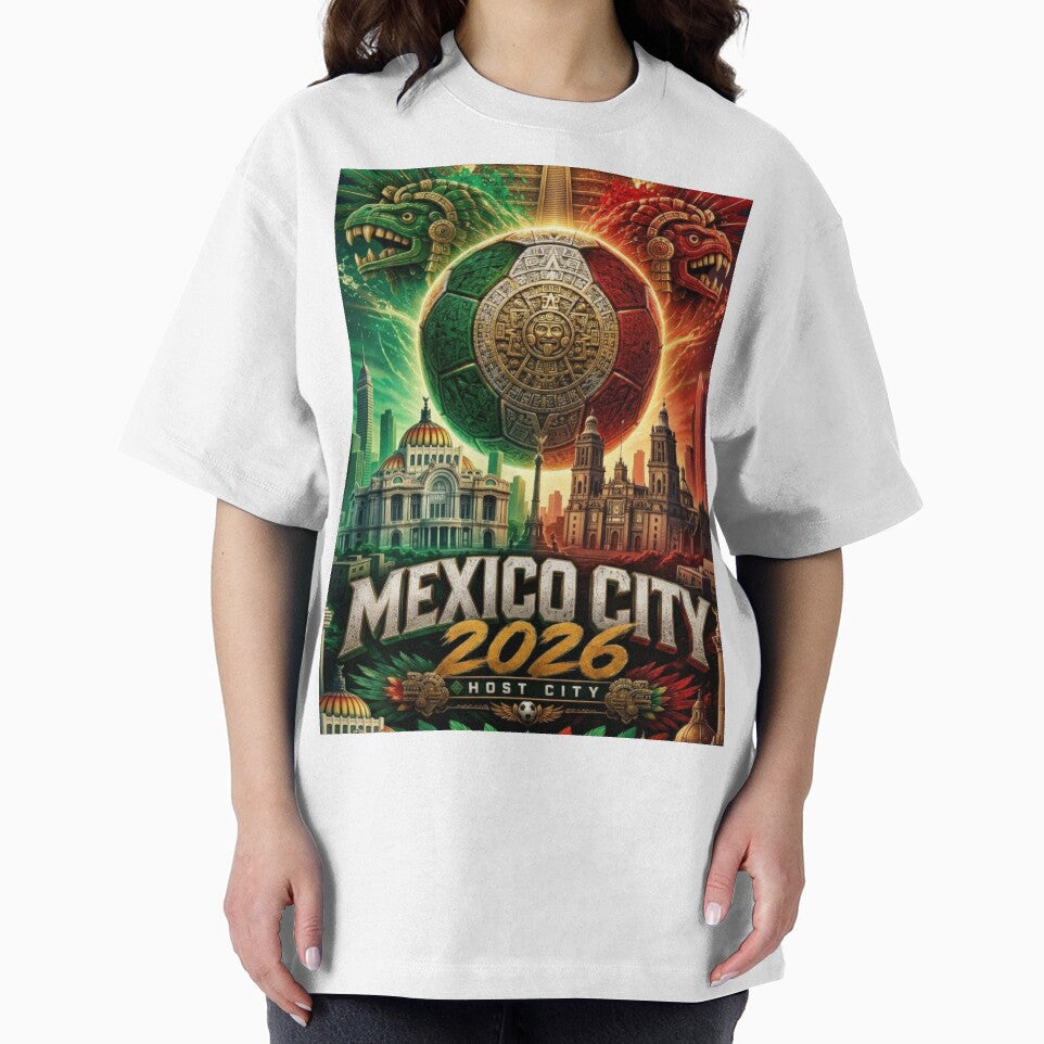 Mexico City 2026 Soccer Host City Aztec Fan Art by Aram250