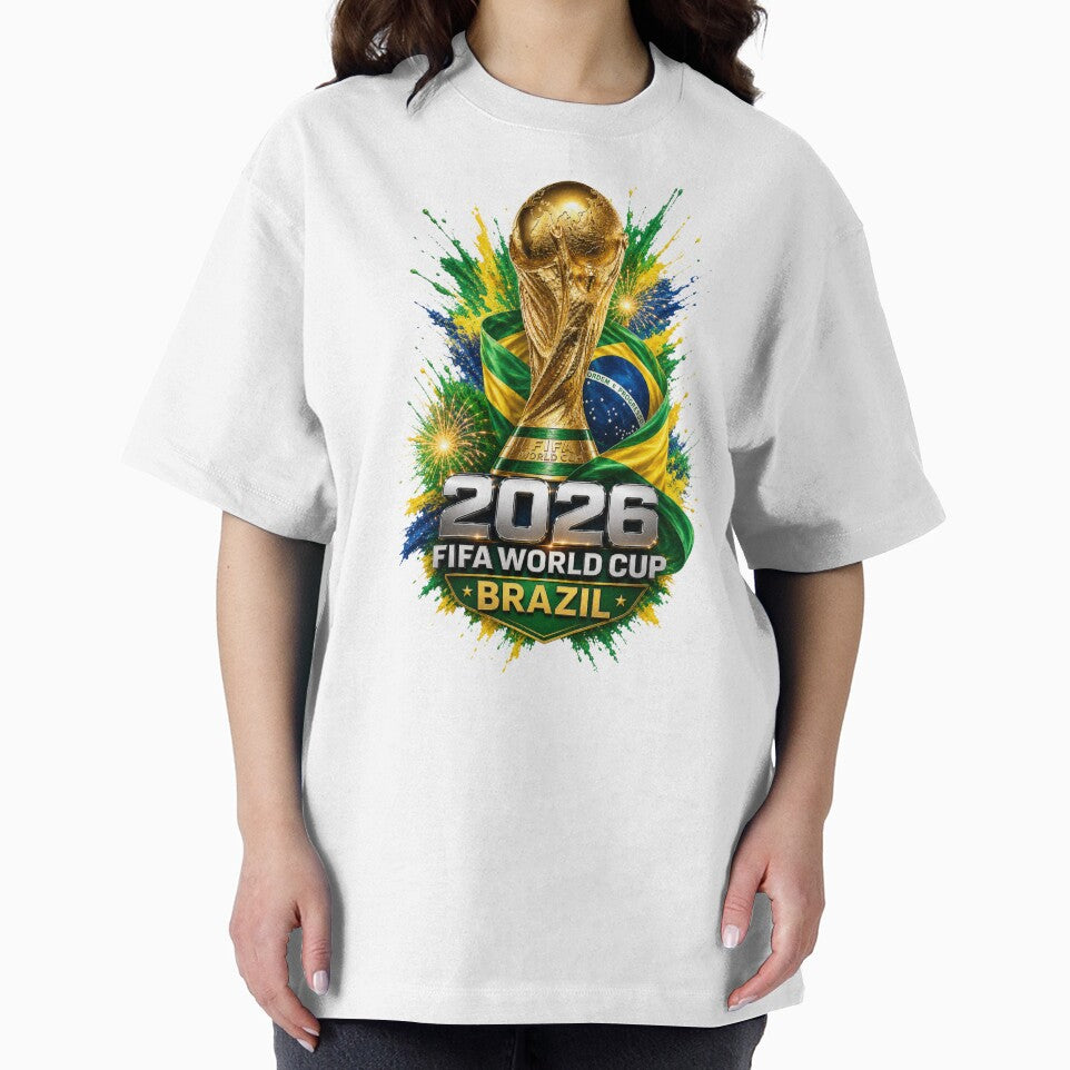 Brazil 2026 Football Fan Artwork by Retro Arabica