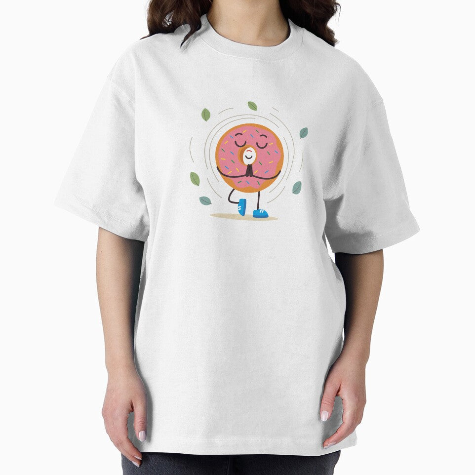 Pink Frosted Yoga Donut by BetweenForms