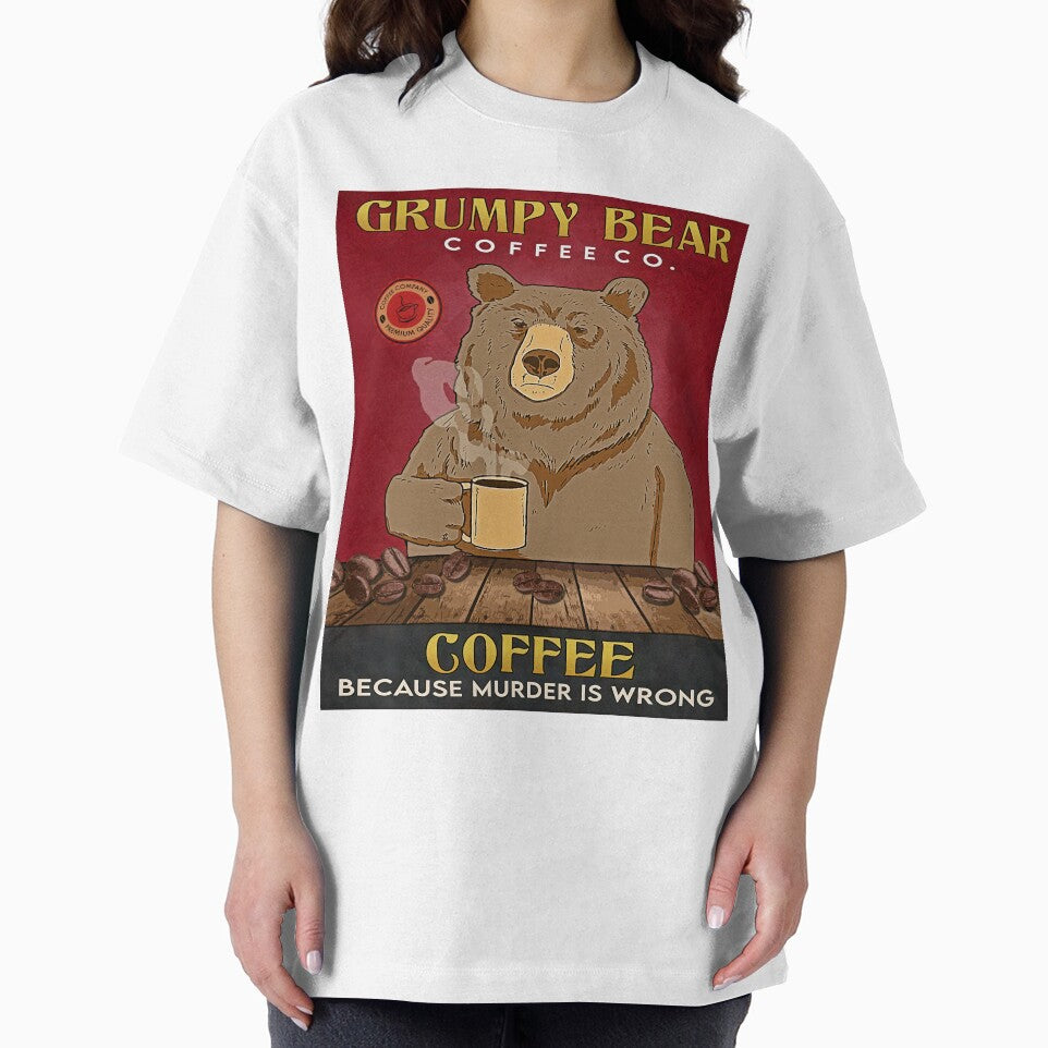 Bear Coffee Grumpy Bear Coffee by JakeGoodwin