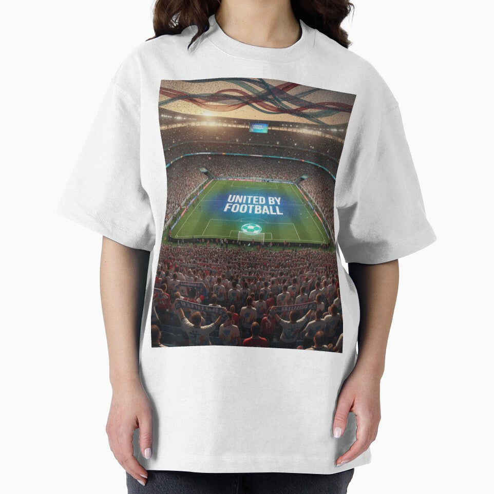 United By Football Stadium Fan Art | Soccer Supporter Design by bulbul Islam
