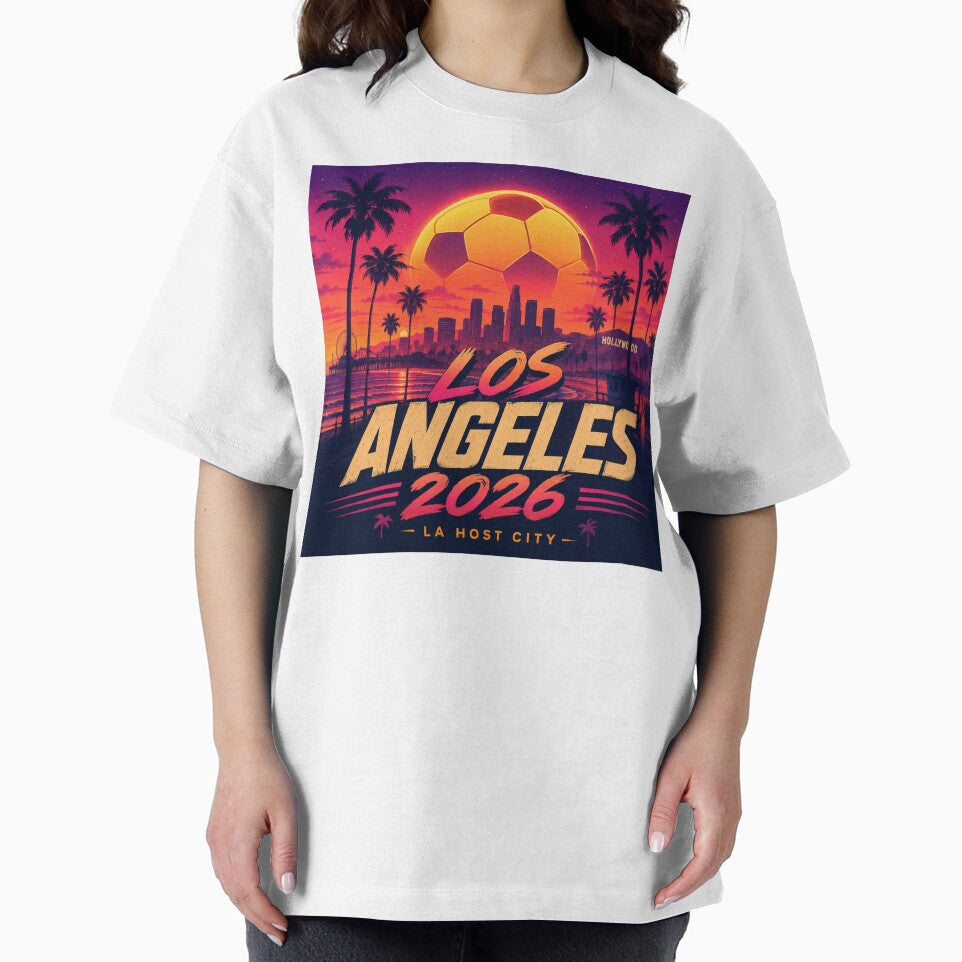 Los Angeles 2026 Soccer Host City Sunset Fan Art by Aram250