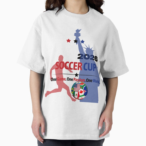 2026 Soccer Cup One Game One Passion One World Sports Fan Design by DestructionGOD