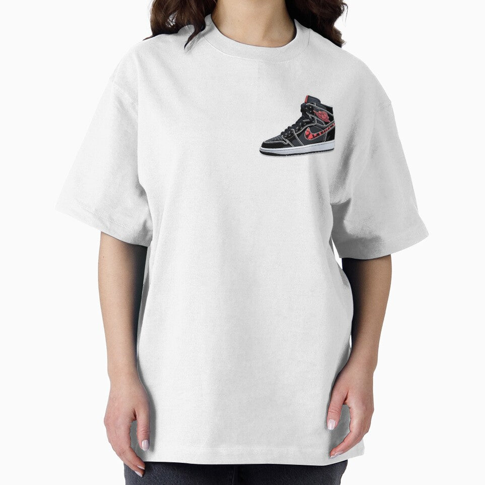 Sneakers, high-top street-wear shoes BasketBall black by Last-Train