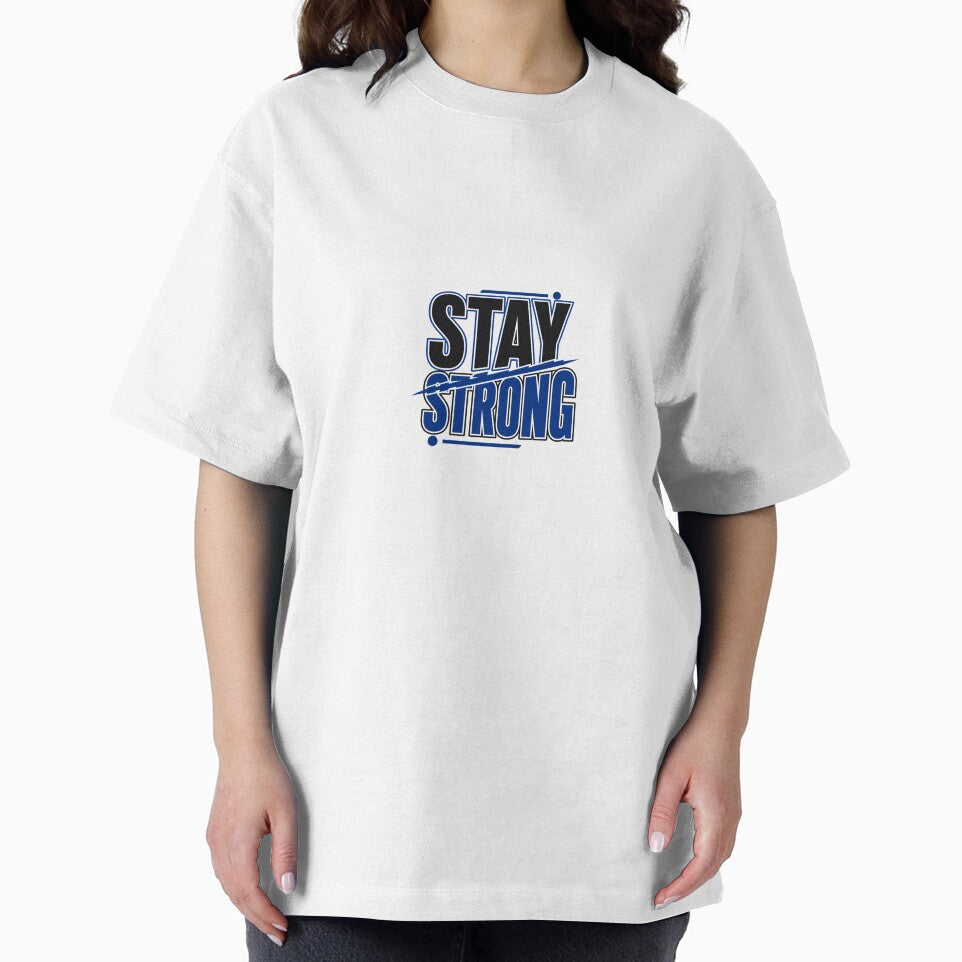 Stay Strong Tee – Inspirational Mindset Daily Wear by HavenPawsPrint