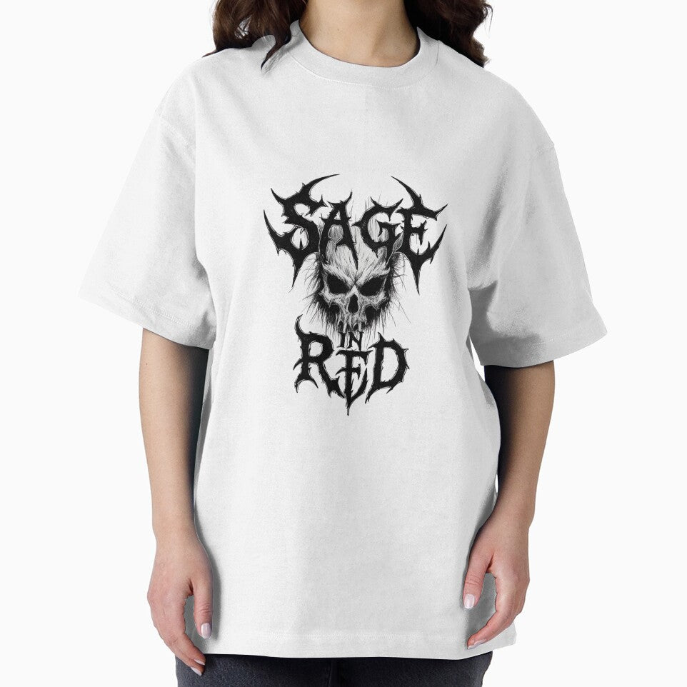 Signature Special Series 'Sage In Red' Blackline #1 by SHEPHERDSCLOTH SHOP