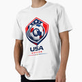 USA Soccer Eagle Ultra Modern Minimal Football Design by TKOprintdesigns